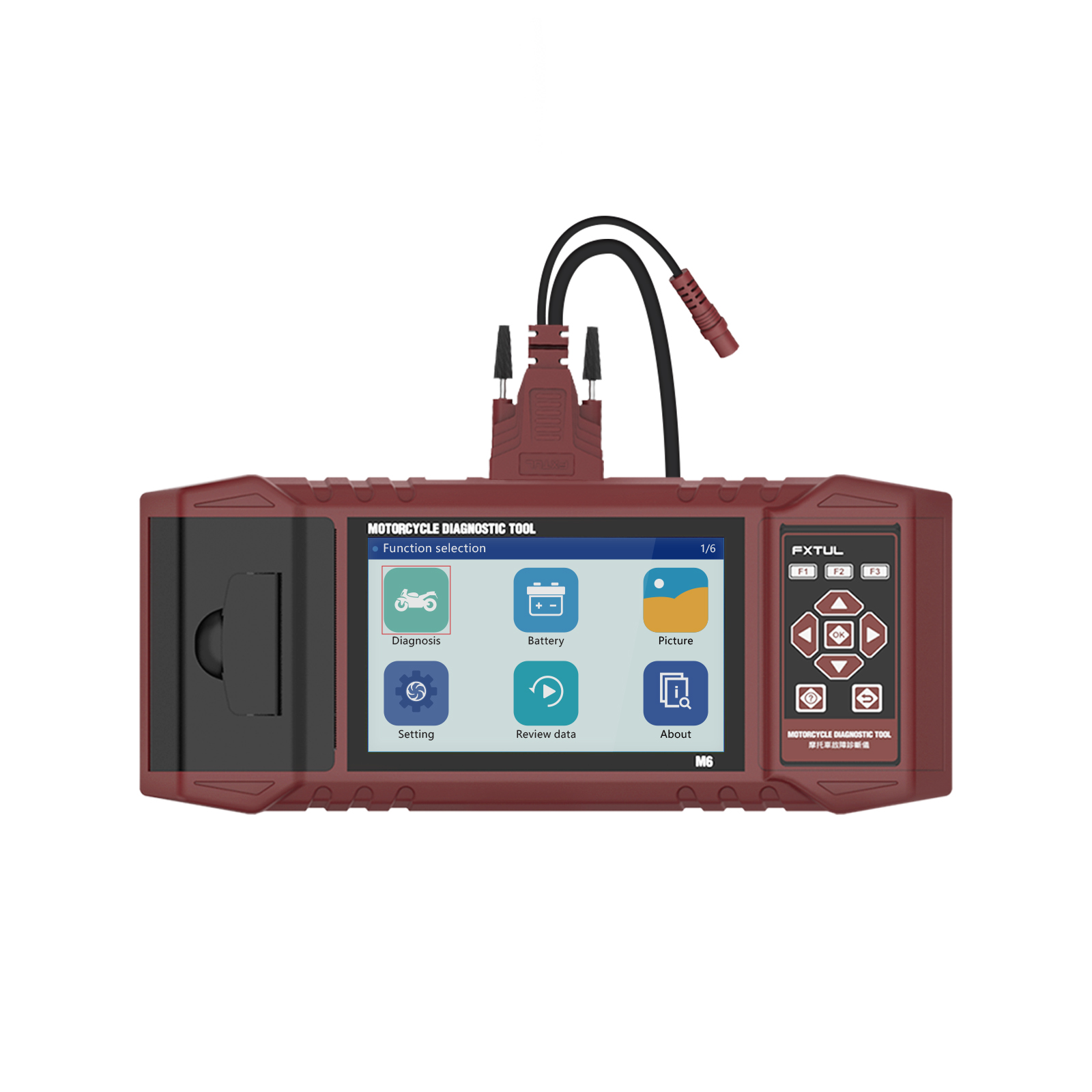 Obd2 Scanner - YENİ FXTUL M6 12V Evrensel Motosiklet