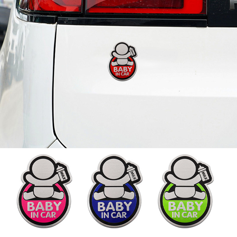 Car Accessories Sticker - Yüksek kaliteli Modifikasyon 3D Metal Alüminyum