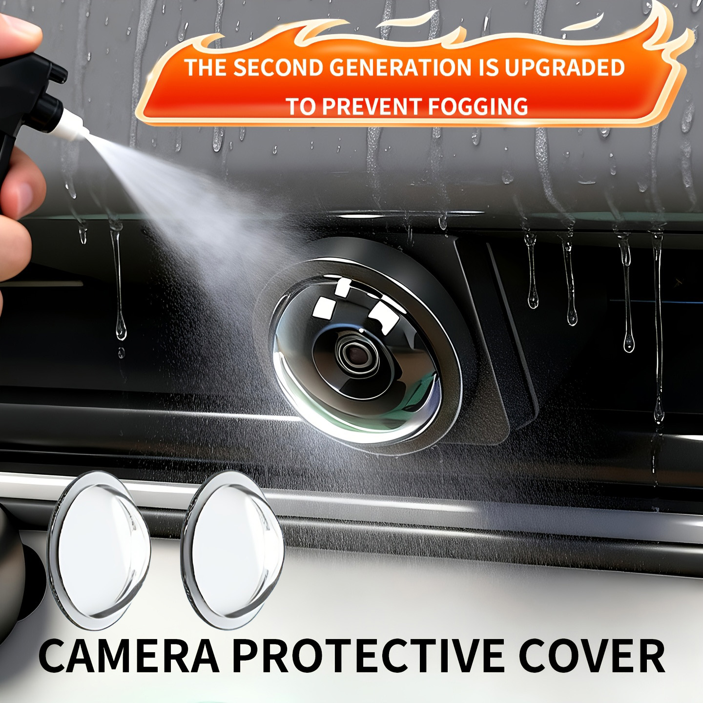 Rear Camera For Car - 2 Adet Araba Dikiz Kamerası Lens
