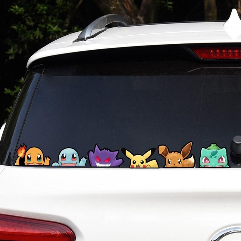 Car Accessories Sticker - Pokémon araba camı çıkartması, Pokémon Gengar