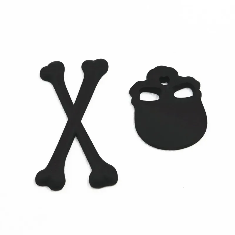 Car Accessories Sticker - Motosiklet Etiket Etiketi Kafatası Amblemi Rozeti