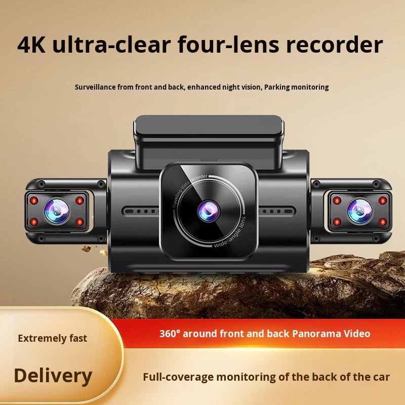 Car Dash Cam - Yeni 2025 Model Araç Kamerası Dört