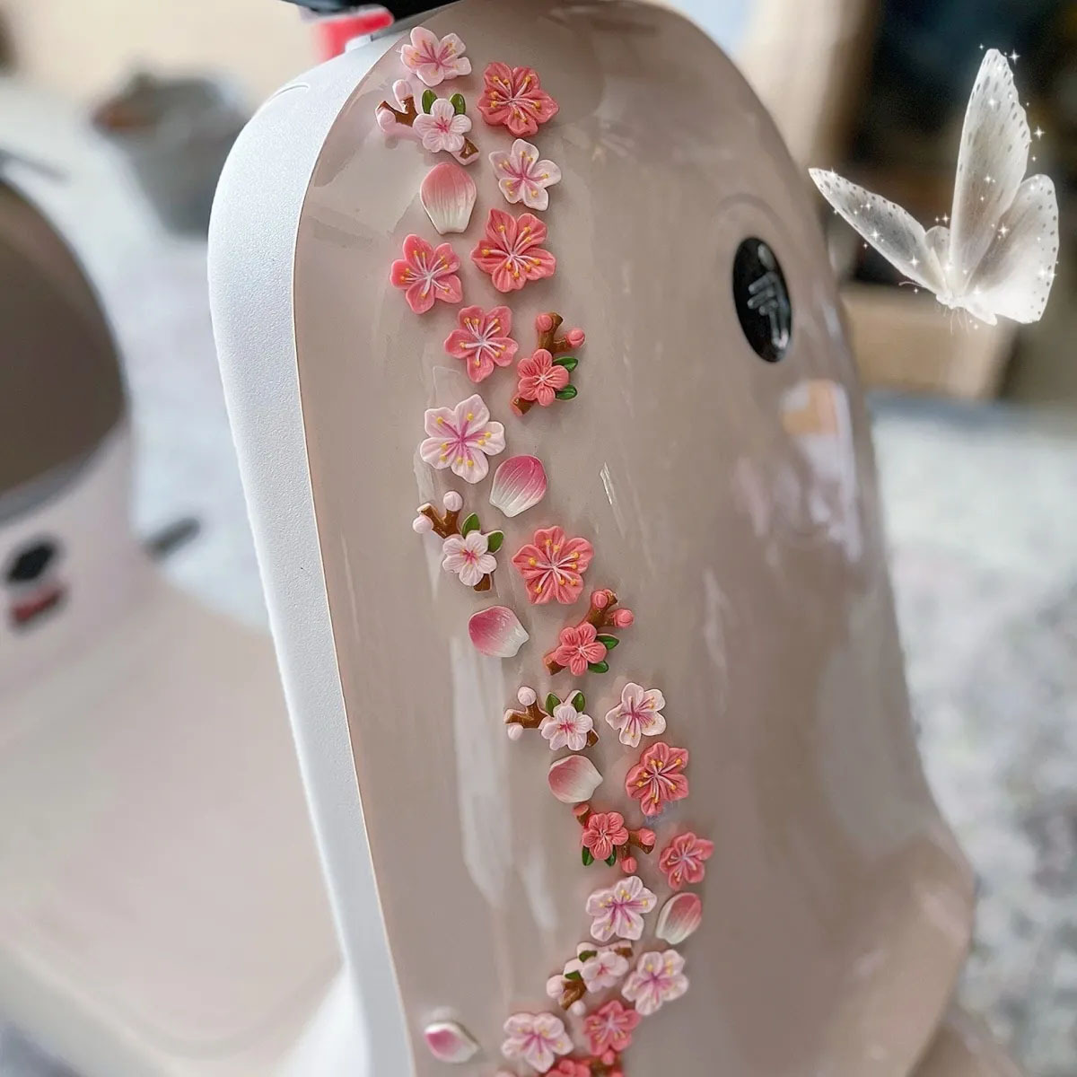 Şeftali Çiçeği Araba Çıkartmas - Car Accessories Sticker incelemesi ve fiyatı