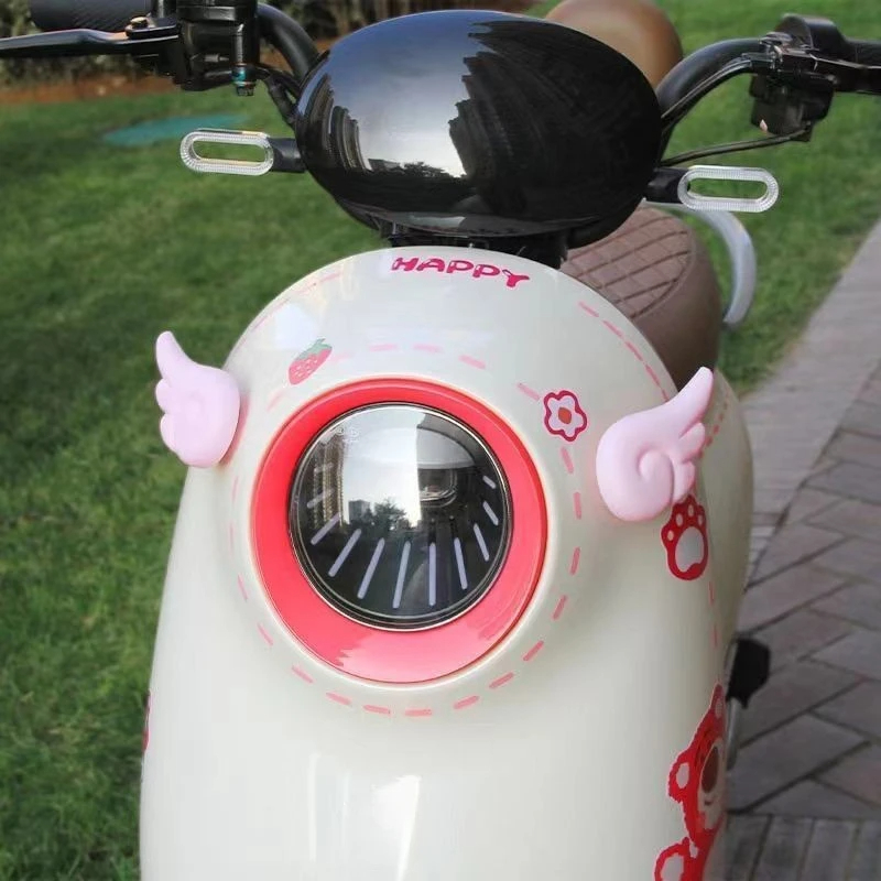 1 çift Motosiklet dekorasyon a - Car Accessories Sticker incelemesi ve fiyatı