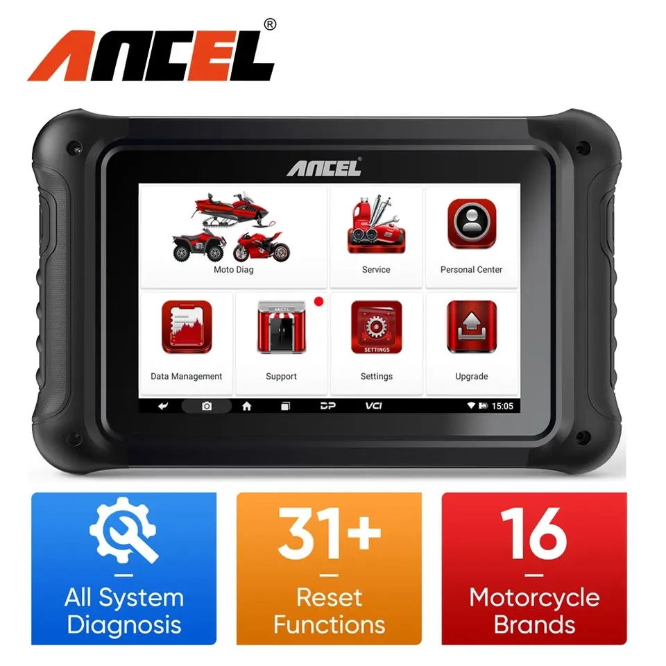 ANCEL MT700 Motosiklet OBD2 Ta - Obd2 Scanner incelemesi ve fiyatı