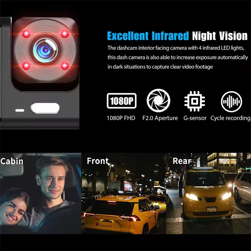 1080P Ön ve 720P Arka Kayıtlı  - Rear Camera For Car incelemesi ve fiyatı