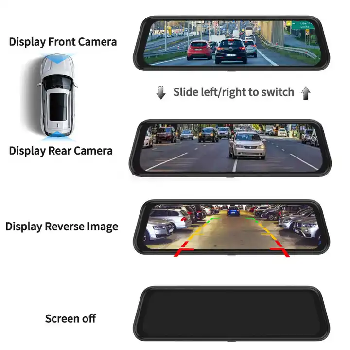 10'' Aynalı Araç Kamerası Gece - Car Dash Cam incelemesi ve fiyatı