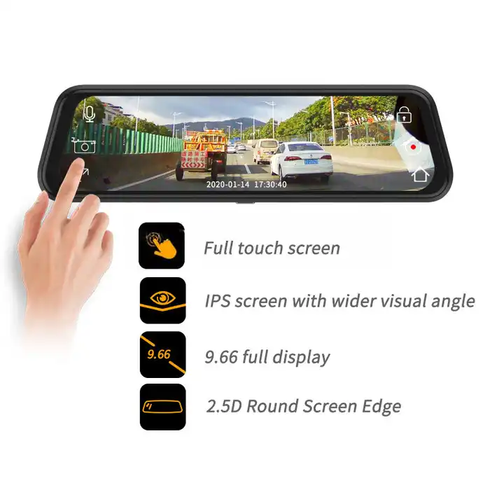 10'' Aynalı Araç Kamerası Gece - Car Dash Cam incelemesi ve fiyatı