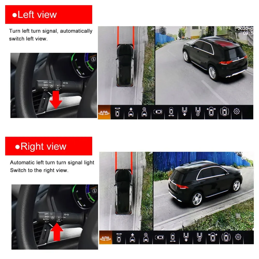 Smartour 1080P AHD 4K 3D 360 a - Rear Camera For Car incelemesi ve fiyatı