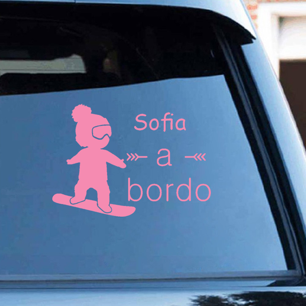1 adet Vinil bebek bordo renkl - Car Accessories Sticker incelemesi ve fiyatı