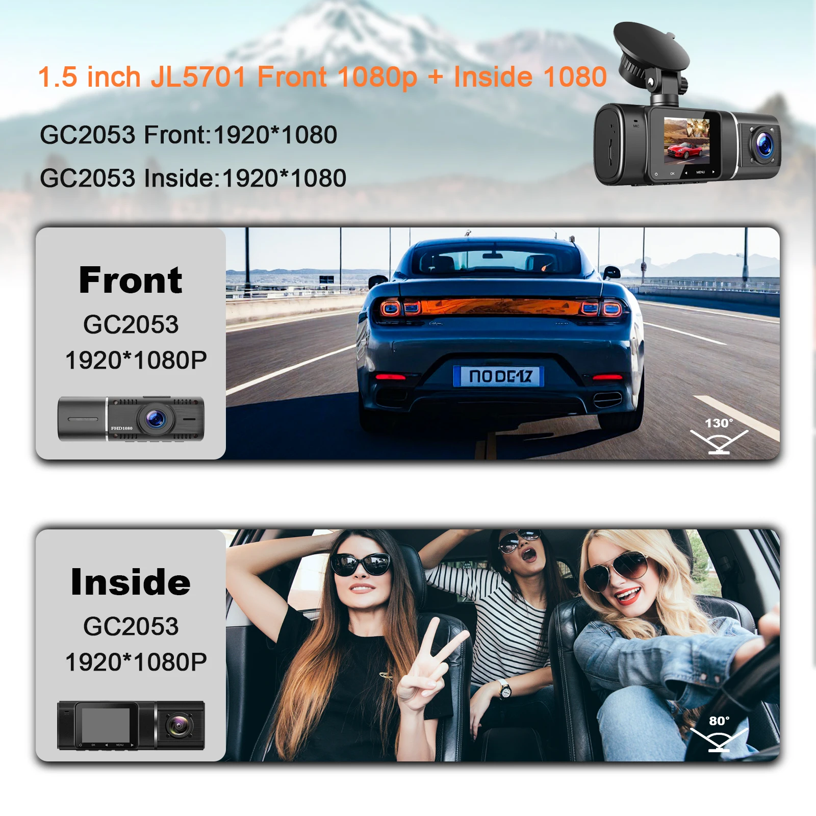 Araç İçi Çift Kameralı Ön ve İ - Car Dash Cam incelemesi ve fiyatı