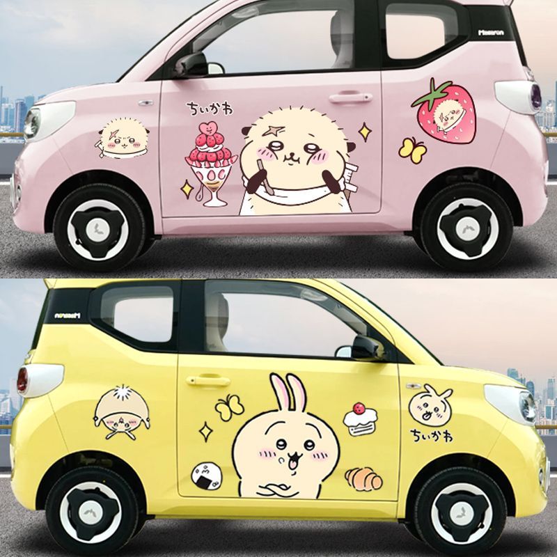 Chiikawa Araba Sticker Araba F - Car Accessories Japanese incelemesi ve fiyatı