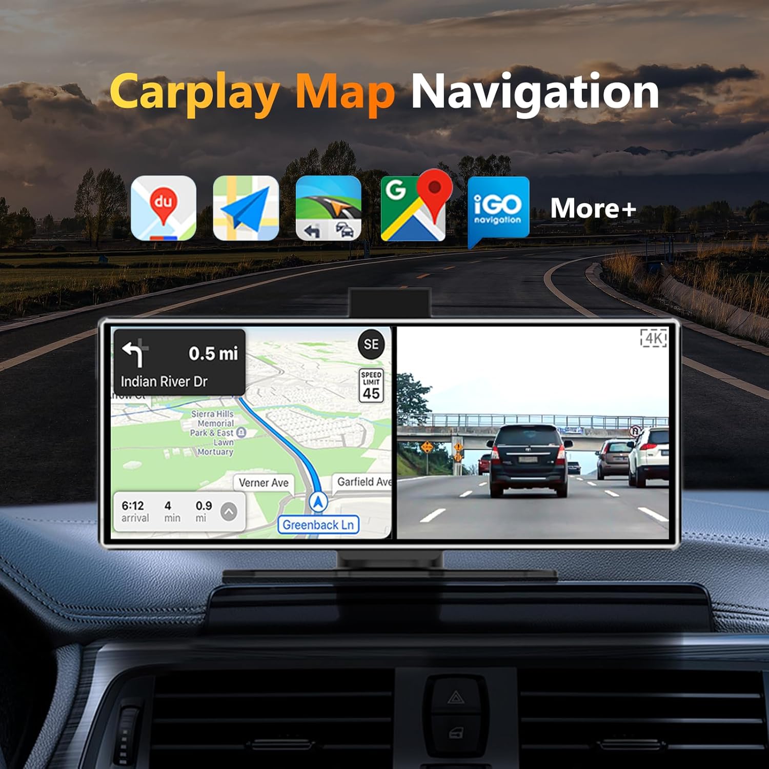 11.26 inç 4K Araç Kamerası Kab - Car Dash Cam incelemesi ve fiyatı